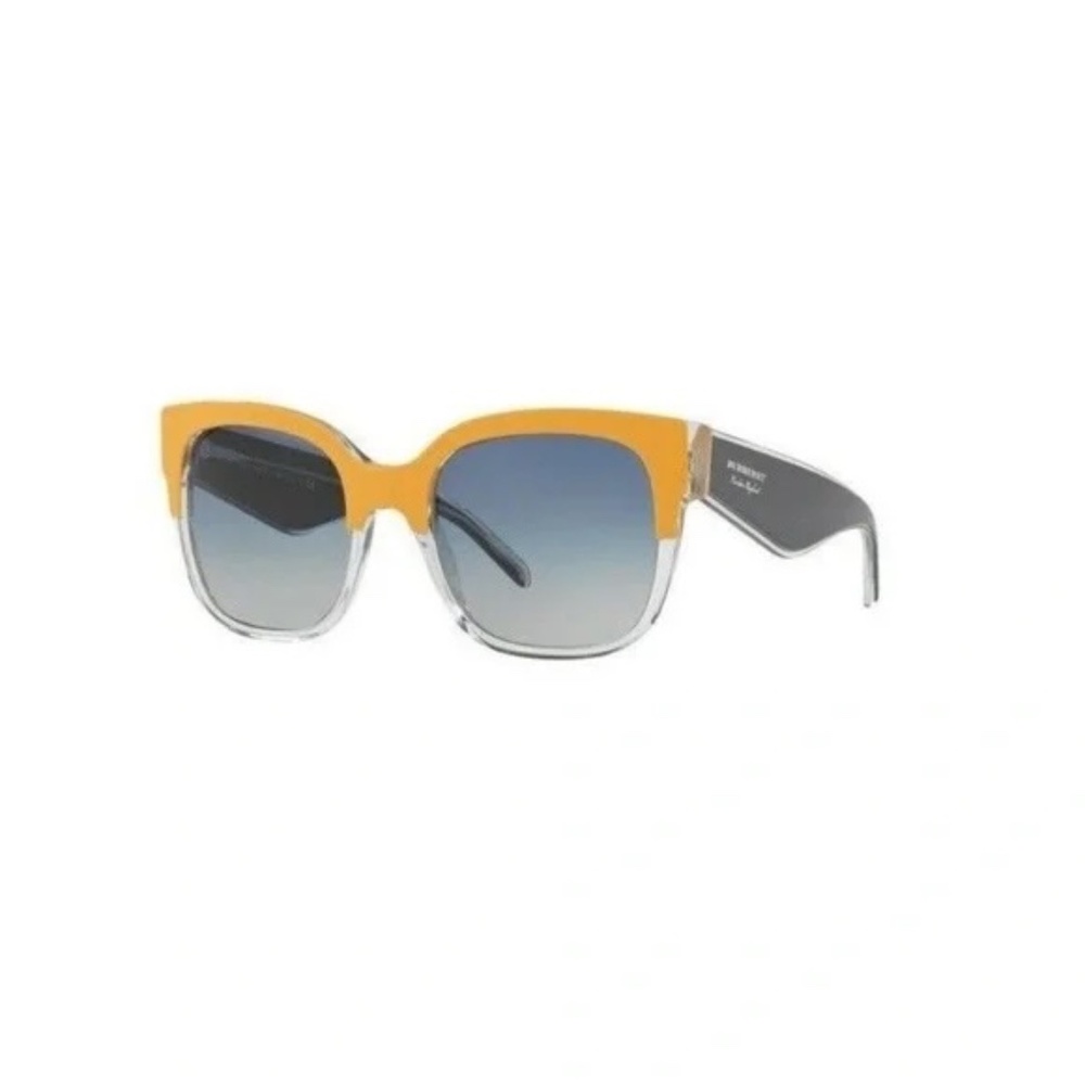 100% AUTHENTIC Burberry 4271-F Ocher Transparent Sunglasses 37334L with Box